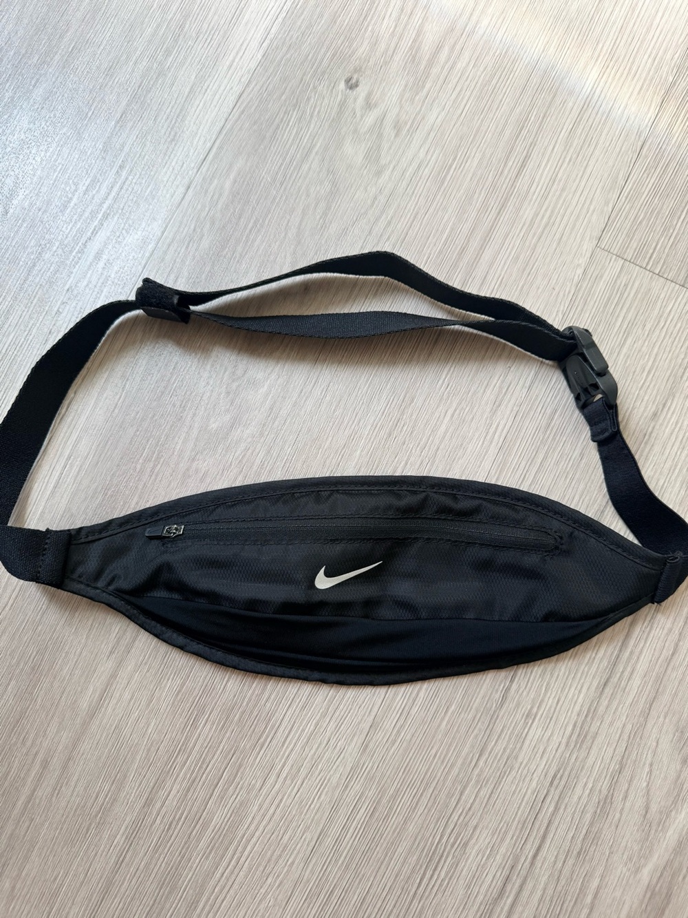 Nike Black Slim Swoosh Belt Bag